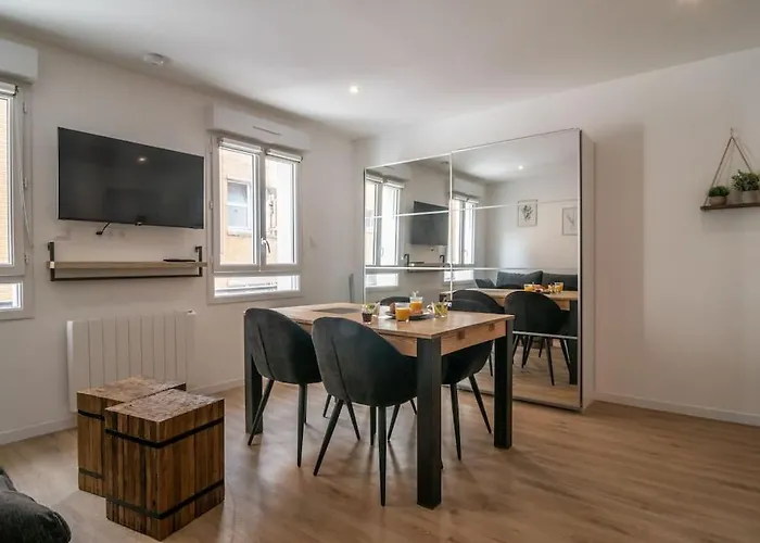 F2 Hypercentre - Proche Gare - Wifi Gratuite